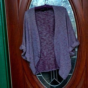 Charlotte Russe Maroon Shrug Size M